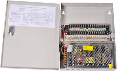 VideoSecu 18 Channel Port Output 12V DC Auto Reset CCTV 